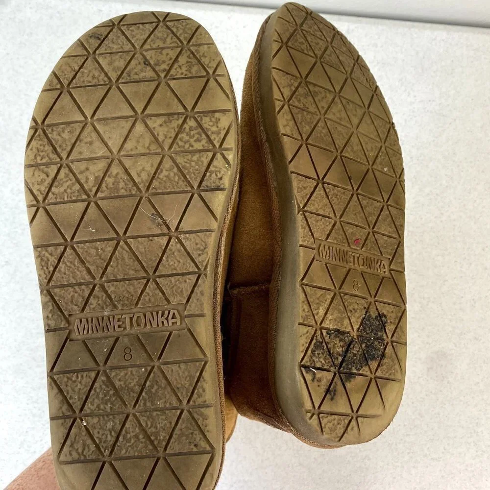 Minnetonka Backus Boots Tan 8